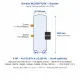 Danfoss MLZ030T4LQ9 Scroll Kompresör (121L8766) | 4 HP | 12.356 W (42.183 BTU/h) Soğutma Kapasiteli | R404A / R448A / R449A / R452A | 3 Faz 380-415V