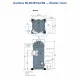 Danfoss MLZ038T4LC9B Scroll Kompresör (121L8442) | 5 HP | 14.540 W (49.640 BTU/h) | R455A / R454C A2L + R404A | 3 Faz 380-415V