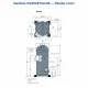 Danfoss MLZ038T4LC9A Scroll Kompresör (121L8645) | 5 HP | 14.540 W (49.640 BTU/h) Soğutma Kapasiteli | R404A / R448A / R449A / R452A | 3 Faz 380-415V