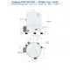 Danfoss MTZ 022-3VI Hermetik Pistonlu Kompresör (MTZ22JC3BVE) - 38,12 cm³, 2 HP, 20.122 BTU/h, 1 Silindir, R404A/R134a/R452A, 230V 3 Faz 60Hz