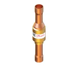 Danfoss NRVH 16s Çek Valf (020B1038) – 5/8" ODF Düz Kaynaklı, Güçlü Yaylı 0,20 bar, Kv 4,00