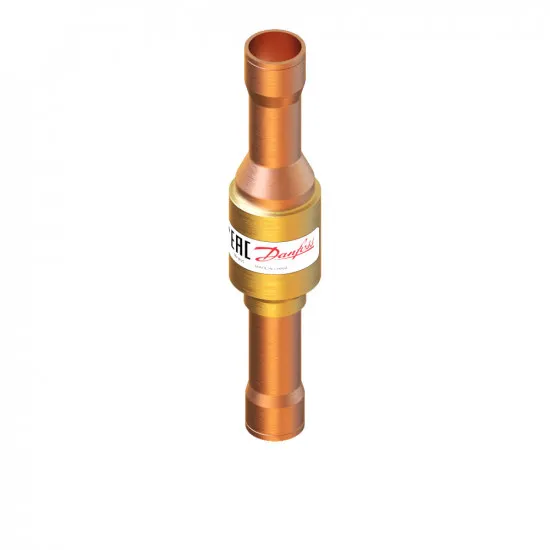 Danfoss NRVH 16s Çek Valf (020B1038) – 5/8" ODF Düz Kaynaklı, Güçlü Yaylı 0,20 bar, Kv 4,00
