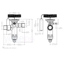 Danfoss Sıcak Gaz Bypass Regülatörü TGHE Modeli 067N8321