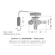 Danfoss T 2 Termostatik Ekspansiyon Valfi (068Z3808) – R452A, İç Dengeli, Rakorlu Giriş × 12 mm Lehim Çıkış