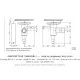 Danfoss TCHE 068U4582 Sıcak Gaz Bypass (Kapasite) Regülatörü – R407C, 10/12 mm ODF, 5,3 kW