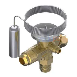 Danfoss TE 2 Termostatik Ekspansiyon Valfi (068Z3730) – R448A / R449A, Dış Dengeli, 3/8" × 1/2"