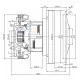 Domel 496.3.535-6 Elektrikli Süpürge Motoru