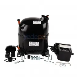 Donper NCT6228CK 1 HP R404A Orta/Yüksek Sıcaklık Ticari Soğutma Kompresörü – CSR Motorlu, 220-240V 50Hz, 3320W Kapasiteli