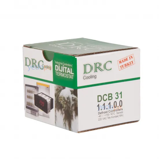 DRC DCB 31 Dijital Termostat 250VAC 16A 50/60 Hz Tek Prob