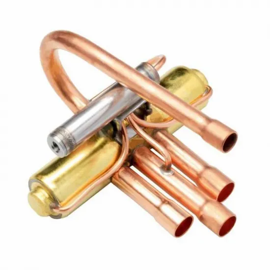 Dunan DSF-4 4 Yollu Klima Yön Değiştirici Vana – 5/16" Giriş x 3/8" Çıkış, 1.7 m³/h Debi, R410A/R22/R32 Uyumlu