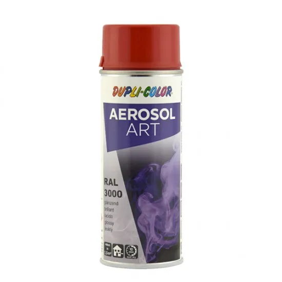Dubli-Color Aerosol Art Alev Kırmızısı (Flame Red) Ral 3000 (400ml)