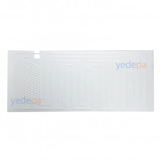 Düz Plaka Evaporatör Rollbond Kılcal Borulu 1115 X 470