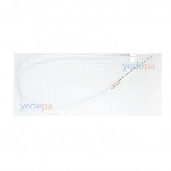 Düz Plaka Evaporatör Rollbond Kılcal Borulu 1115 X 470