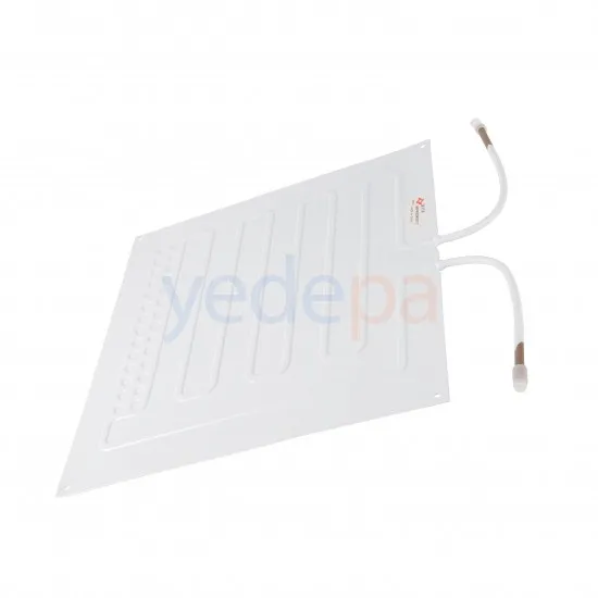 Düz Plaka Evaporatör Rollbond Kılcal Borulu – 400x400 mm Yüksek Verimli Soğutma