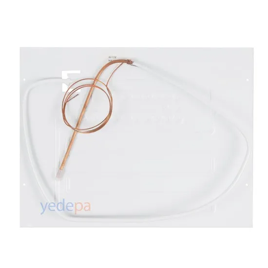 Düz Plaka Evaporatör Rollbond Kılcal Borulu 440 X 340