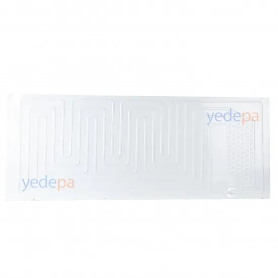 Düz Plaka Evaporatör Rollbond Kılcal Borulu 455 X 1140