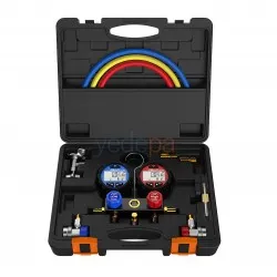 Elitech DMG-3 HVAC Dijital Manifold Göstergesi Seti - Tüm Gazlar