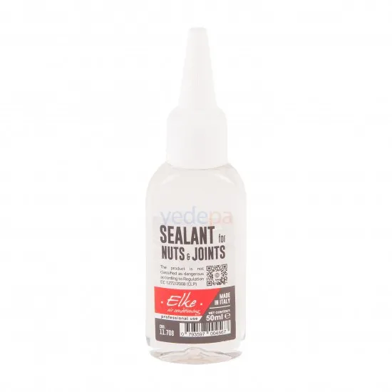 ELKE 11.708 Diş ve Bağlantı Elemanları İçin Sızdırmazlık Sıvısı 50 ml – Sealant for Nuts & Joints (Made in Italy)