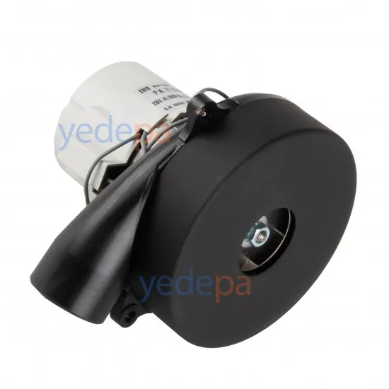 EMB İtalyan 220V Tek Fan Egzozlu Elektrikli Süpürge Motoru 711302 - 1000W