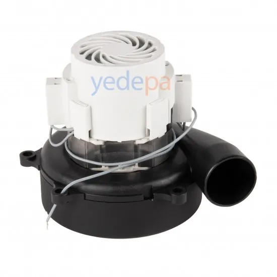 EMB İtalyan 220V Tek Fan Egzozlu Elektrikli Süpürge Motoru 711302 - 1000W