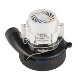 EMB İtalyan 220V Tek Fan Egzozlu Elektrikli Süpürge Motoru 711302 - 1000W