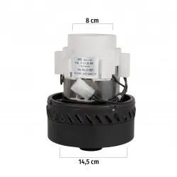 EMB İtalyan 24V (DC) Çift Fanlı Süpürge Motoru (Çıkıntılı)