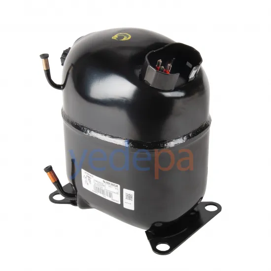 Embraco NJ 9238 GK Buzdolabı Soğutma Kompresörü - 1 1/2 HP, R404A, Yüksek Basınç