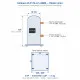 Embraco ELF17G-A1-LDBM Scroll Kompresör | 5 HP | 18.455 BTU/h (5.404 W) LBP Soğutma | Trifaze | R404A (Servis Vanalı)