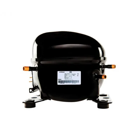 Embraco EMC 3134 U Buzdolabı Motoru – R290 Propan, L/MBP, 1/3 HP, 249 W, 7,95 cm³
