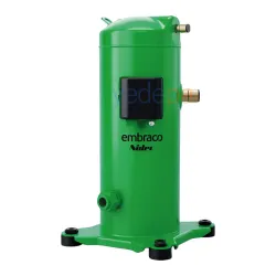 Embraco ERF15G-A1-NBBM Scroll Kompresör | 2 HP | 12.930 BTU/h (3.786 W) MBP Soğutma | Trifaze | R404A (Servis Vanalı)