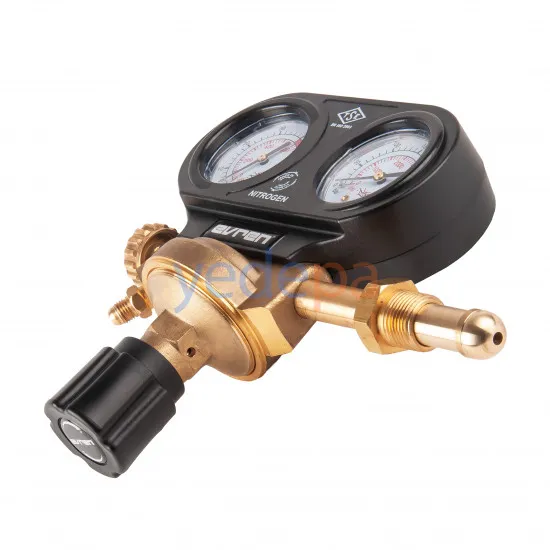 Evren Oksijen Azot Regülatörü 60 Bar Yüksek Basınç Düşürücü