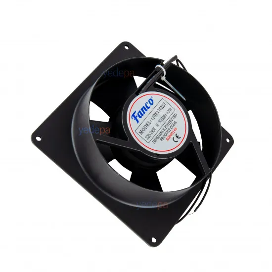 Fanco 17051BB5 220V Aksiyel Soğutucu Kare Fan (170x170x51 mm)