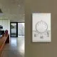 Merkezi Klima Fancoil Termostat 10~30°C - Sıcak, Soğuk AC110-220V, Duvara Montaj, Mekanik, 3 Fan Modu