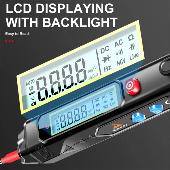 FS1S Dijital Voltaj Test Kalemi - Çok Amaçlı Ölçüm Cihazı