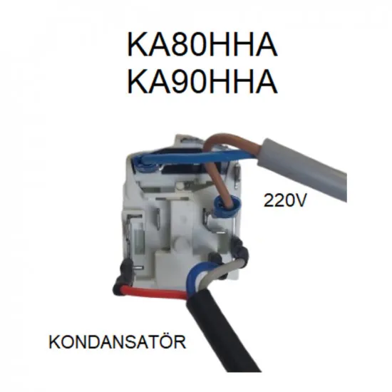 GMCC KA45HHA Hermetik Kompresör – 1/6 HP, R290 Propan, 4,5 cm³
