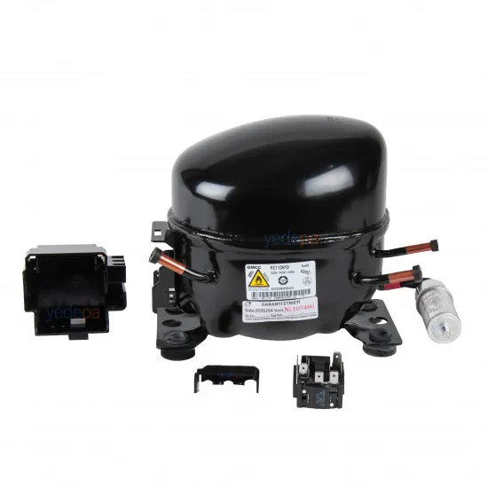 GMCC PZ110H1D 1/4 + R600a Buzdolabı Motoru (198W - 170 K.cal)
