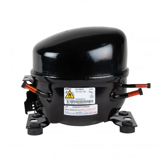 GMCC PZ130H1C 1/4 +++ R600a Buzdolabı Motoru (236W - 203 K.cal)