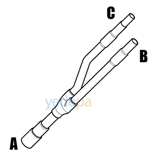 GREE - Daikin Merkezi Klima VRF Bakır Y Joint - FQ01
