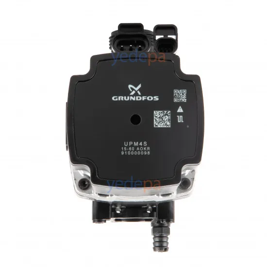 Grundfos UPM4S 15-60 AOKR Frekans Kontrollü Kombi Sirkülasyon Pompası - 230V, 20W, IP44 Koruma Sınıfı