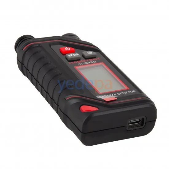 HABOTEST HT58PRO Gaz Kaçak Dedektörü – Metan, LPG, Propan, Asetilen ve Diğer Yanıcı Gazlar İçin Hızlı Tespit Cihazı