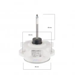 Haier YMA060BH01S7 Dış Ünite İnverter Fan Motoru (0010404886 - DC310V 60W 3 Kablolu)