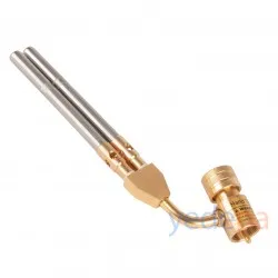 Hand Torch JH-1D1 - Çift Uçlu Propan - MAPP Gaz Hamlaç Elcek (Şaloma) ve MAPP Gaz Dolu Kartuşu