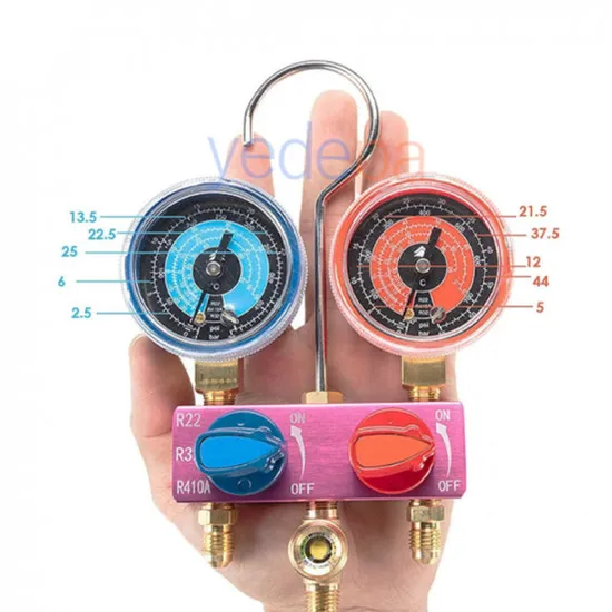 Hongsen HS-M02 2'li Manifold Seti - R134A, R22, R32, R410 ile Uyumlu