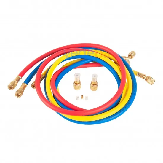 HONGSEN HS-S60-104 Manifold Saat Takımı – R410A, R407C, R404A, R134A Uyumlu