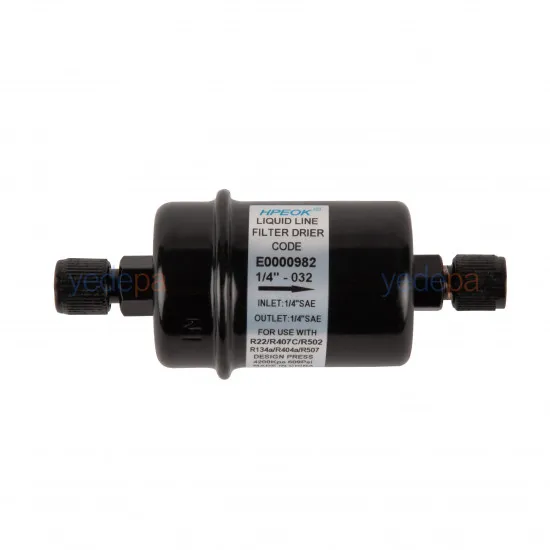 Hpeok PKEK-032 Likit Hattı Kurutucu Filtre Drayer | 1/4 inç SAE Rakorlu, Taş Tip | R134a, R22, R407C, R404A, R507, R502 Uyumlu