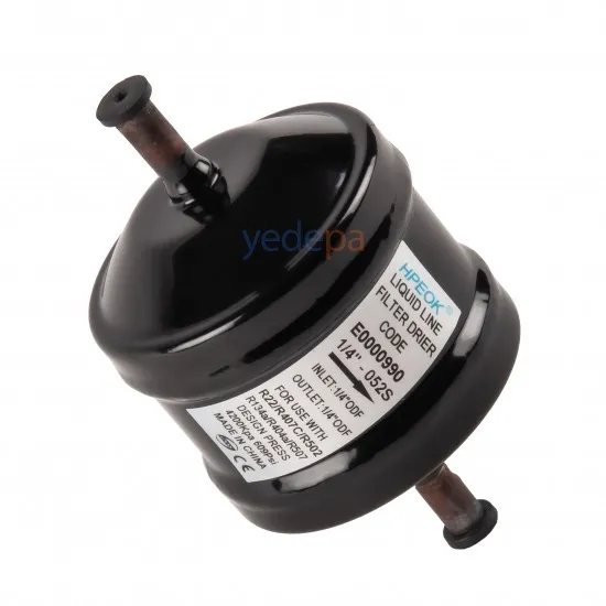 Hpeok PKEK-052S Likit Hattı Kurutucu Filtre Drayer | 1/4" Kaynaklı Bağlantı | R134a, R22, R410A, R407C, R404A, R502 Uyumlu