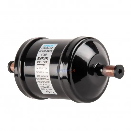 Hpeok PKEK-083S Likit Hattı Kurutucu Filtre Drayer | 3/8" Kaynaklı Bağlantı | R134a, R22, R410A, R407C, R404A, R502 Uyumlu