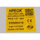 HPEOK PKQ-204 Likit Tutucu Emiş Hattı Akümülatörü | 1/2 inç ODF Kaynaklı, 1,5 L | R22, R134a, R410A, R407C, R502, R507 Uyumlu