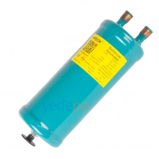 HPEOK PKQ-205 5/8" Likid Tutucu Emiş Hattı Akümülatörü