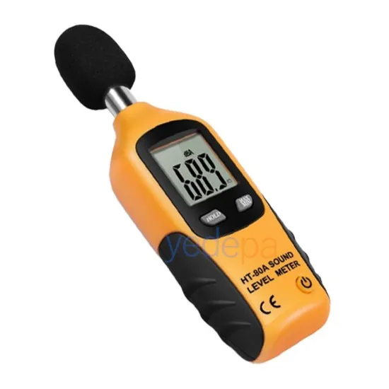 HT-80A Gürültü Ölçme Cihazı Desibelmetre